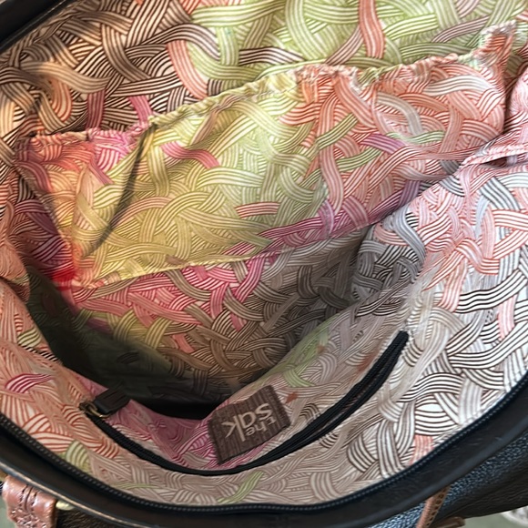 The Sak purse large with Multi- purpose pockets all leather - Picture 4 of 4